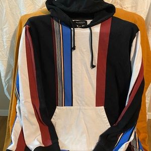 Pacsun - multi-colored hoodie - mens - XL
